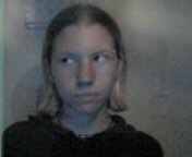 monicas hair short